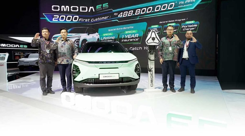 Promo Chery OMODA E5 di IIMS 2024 Dealer Chery Makassar